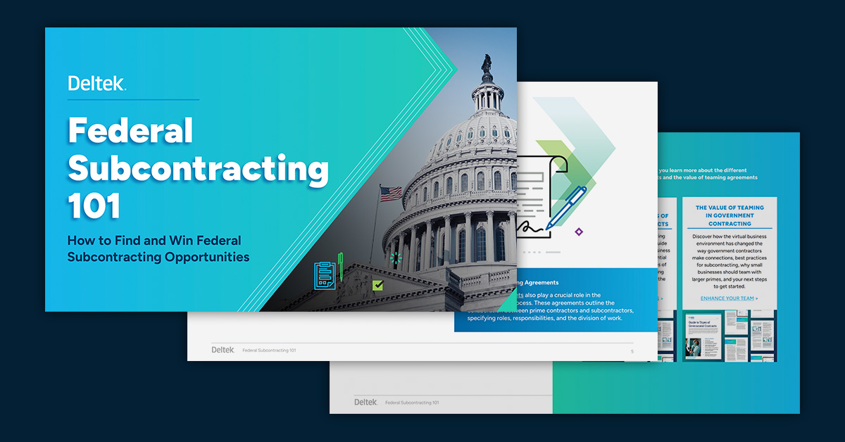 New to Federal Subcontracting